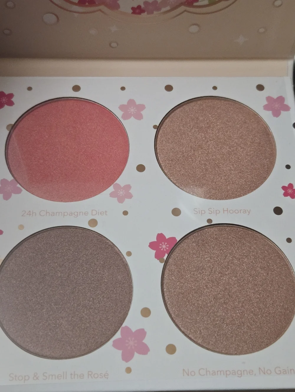 Beauty Bakerie Cotton Candy Champagne Blushlighter Palette